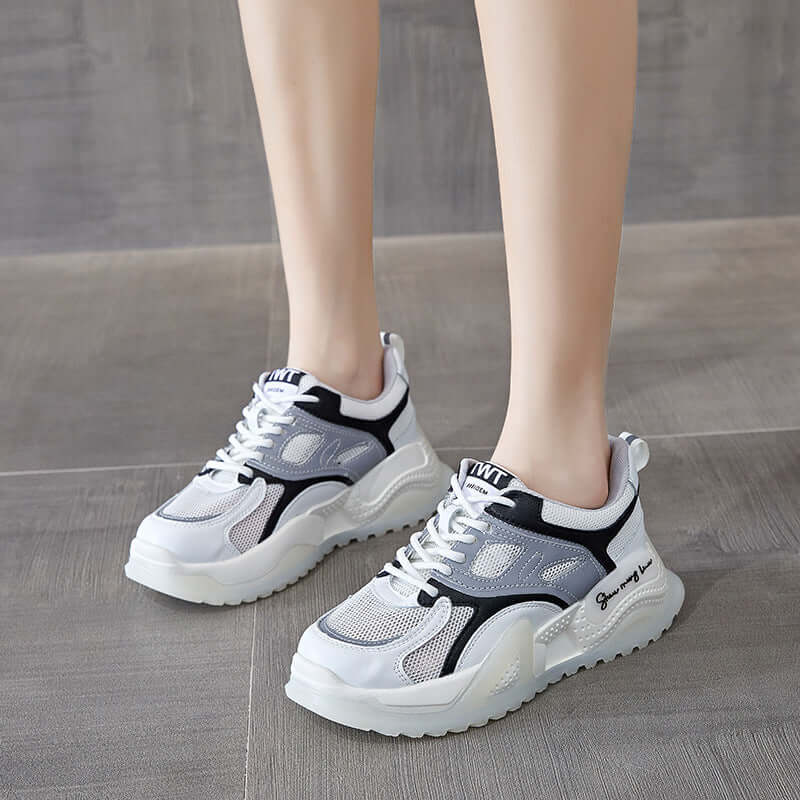 Old shoes summer spring 2021 summer mesh new sports shoes casual women's shoes tide ladies daily shoes