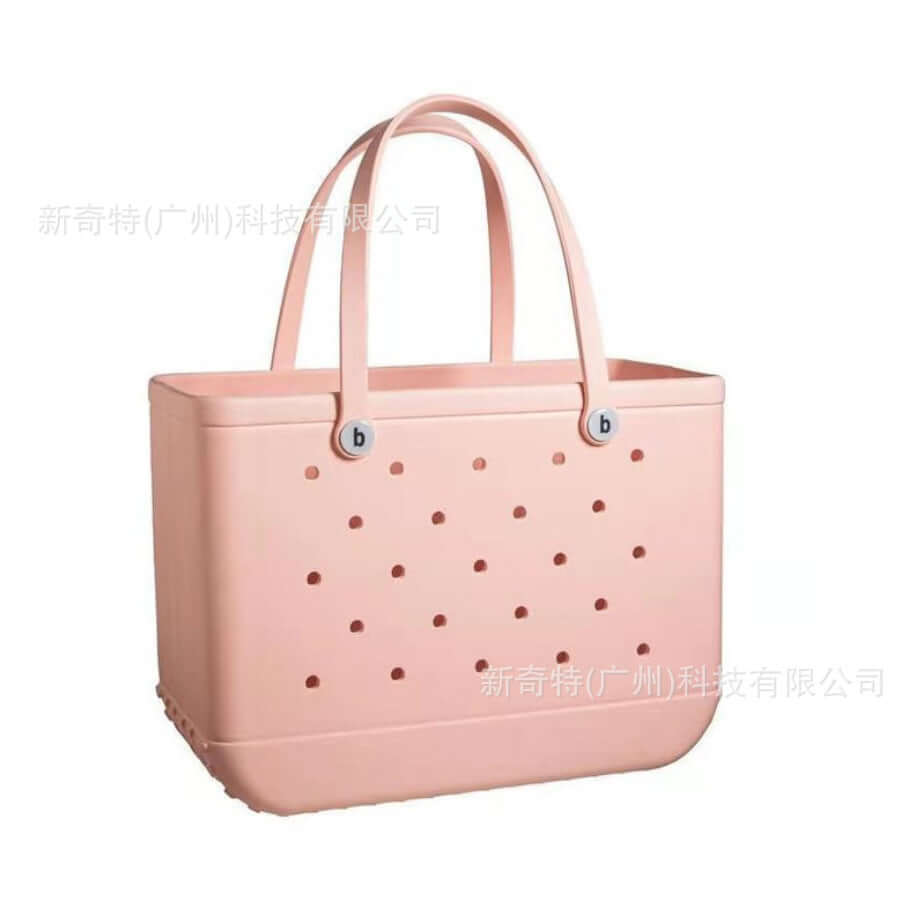 Cross-border new large-capacity EVA outdoor beach bag summer leisure storage handbag parent-child hole bag