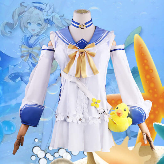 Original God COS Shining Association Barba Swimwear Swimwear Sea Breeze Dream Cute Loli Game COSPLAY