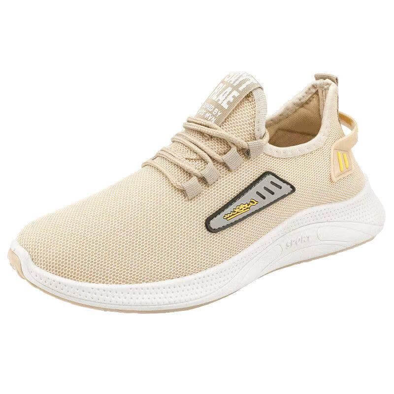 2021 cross-border summer shoes men's sports shoes breathable flying weaving casual low help INS trend coconut shoes men's shoes