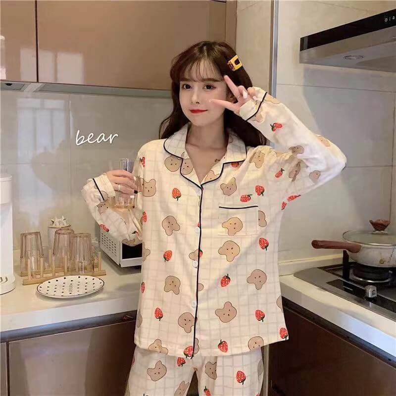 Women's Cute Milk Silk  Pajamas - Many Variations