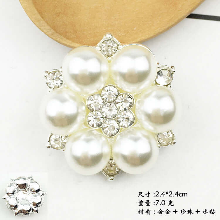 New net red jewelry cave shoes DIY accessories pearl bracelet perfume bottle decoration alloy hair accessories wholesale