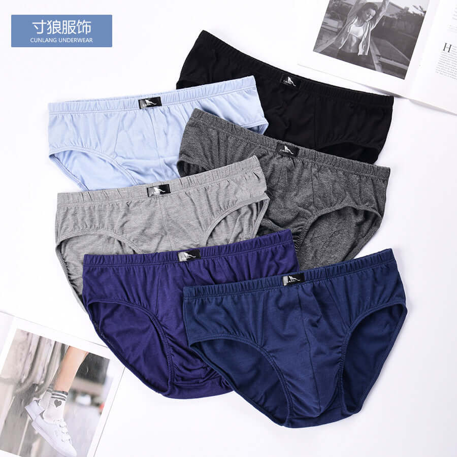 Comfortable Large Sizes Men's Cotton Underwear