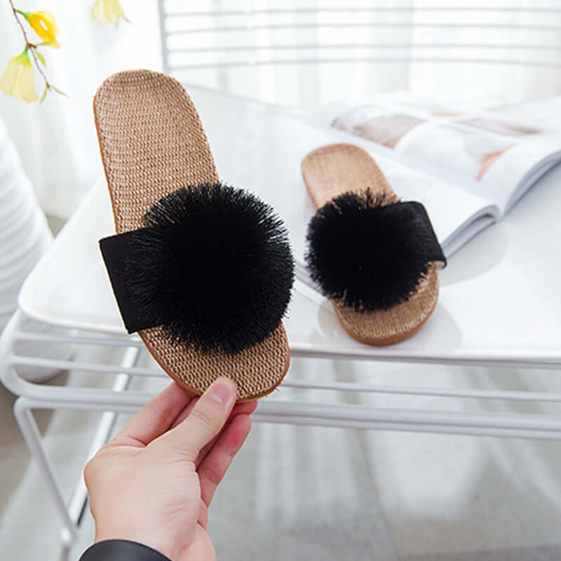 Linen slippers indoor fabric tene shoes thick couple anti-skid soft bottom home 2021 summer bathroom sandals slippers