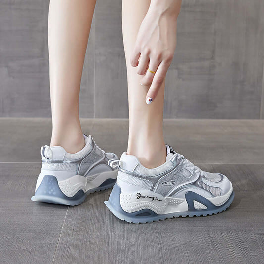 Old shoes summer spring 2021 summer mesh new sports shoes casual women's shoes tide ladies daily shoes