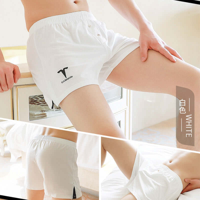 Stylish Loose Cotton Men's Shorts