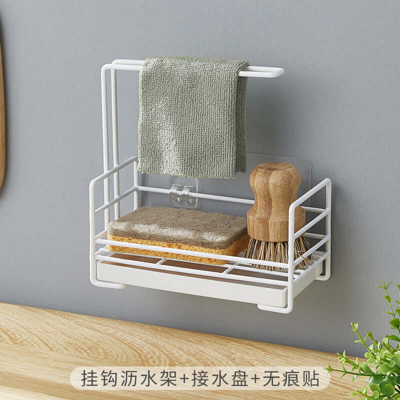 Kitchen finishing rack sea pertilizer storage rack pool shelf kitchen sink countertop cleaning rag stand