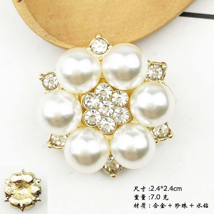 New net red jewelry cave shoes DIY accessories pearl bracelet perfume bottle decoration alloy hair accessories wholesale