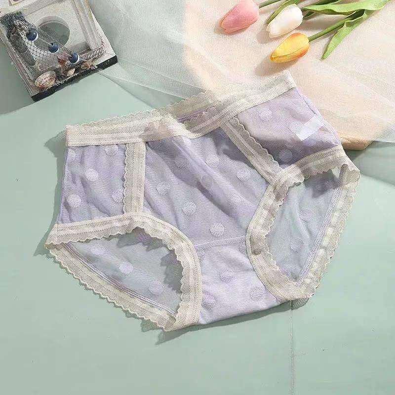 Elegant Lace Breathable Women's Underwear Sexy Basics