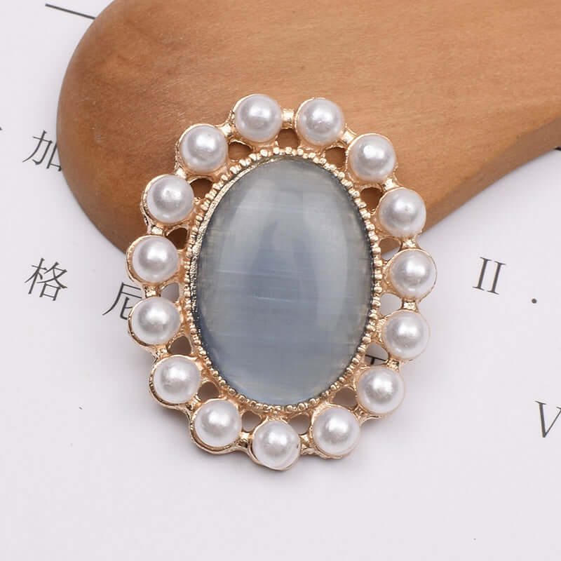 New net red jewelry cave shoes DIY accessories pearl bracelet perfume bottle decoration alloy hair accessories wholesale