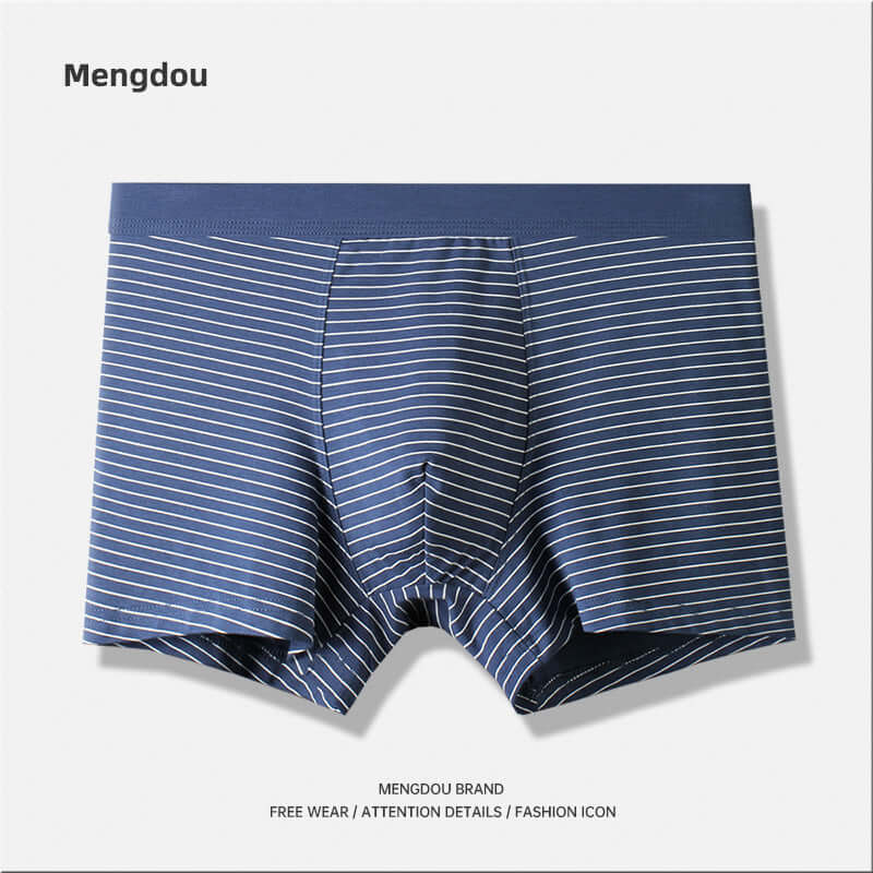 Men's Striped Four Corner Underwear