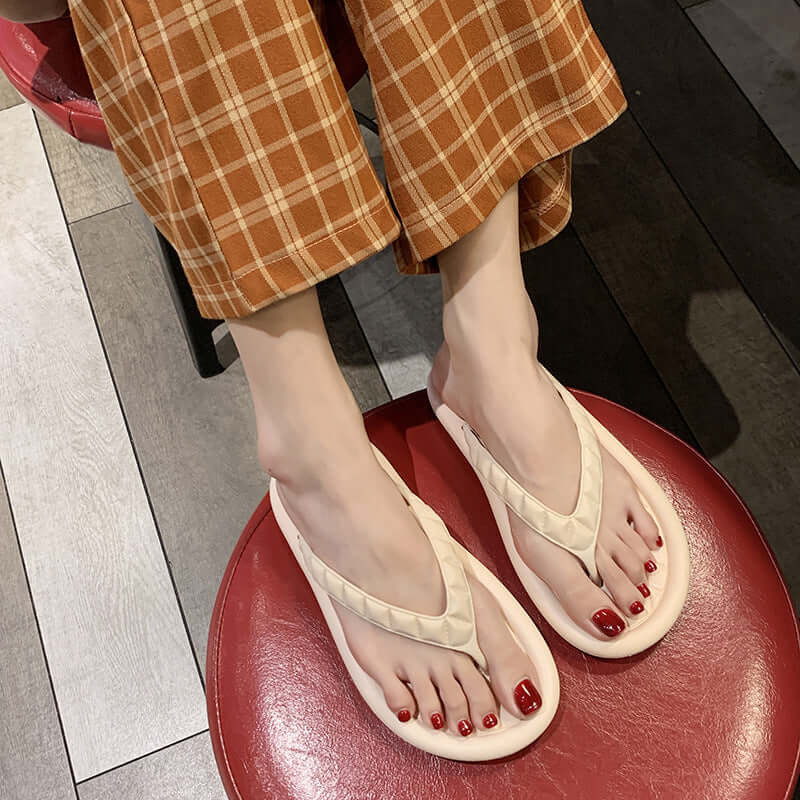 Fashionable Korean Beach Slippers for Women