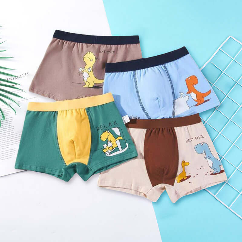 Kids' Cotton Underwear - Playful Prints