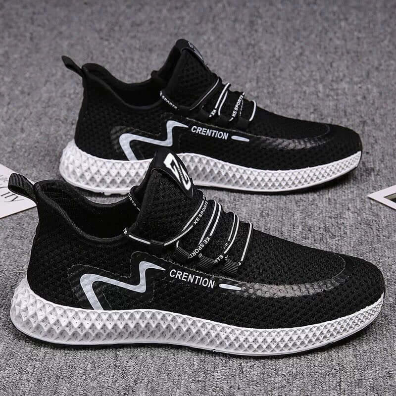 Men's shoes 2021 summer new sports shoes fashion soft bottom breathable casual shoes flying weave men's casual sports shoes