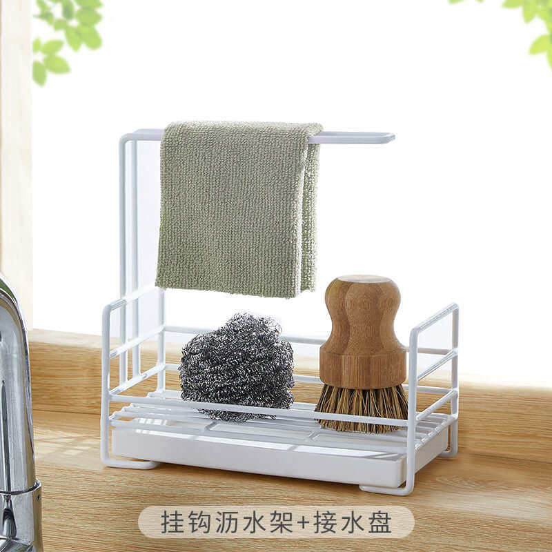 Kitchen finishing rack sea pertilizer storage rack pool shelf kitchen sink countertop cleaning rag stand