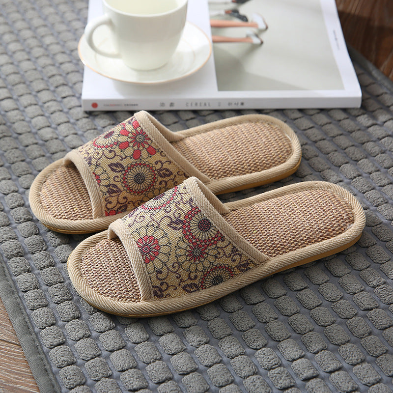 Spring and summer open home home indoor salmon slippers lovers sandals and slippers men and women floor slippers