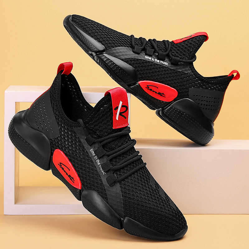 Men's shoes 2021 new spring breathable lightweight casual shoes Korean version of summer running shoes men's sports shoes