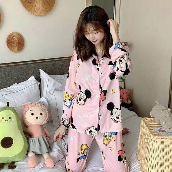 Women's Cute Milk Silk  Pajamas - Many Variations