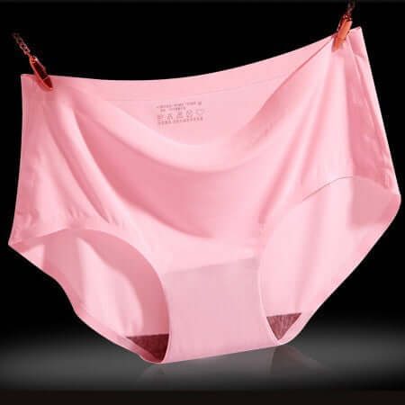 Women's ice silk underwear without trace panties, a piece of underwear, breathable, waist, female underwear triangle trousers 810