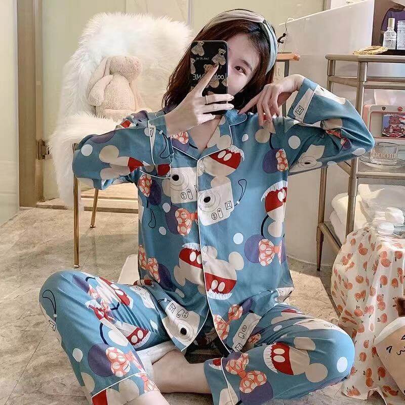 Women's Cute Milk Silk  Pajamas - Many Variations