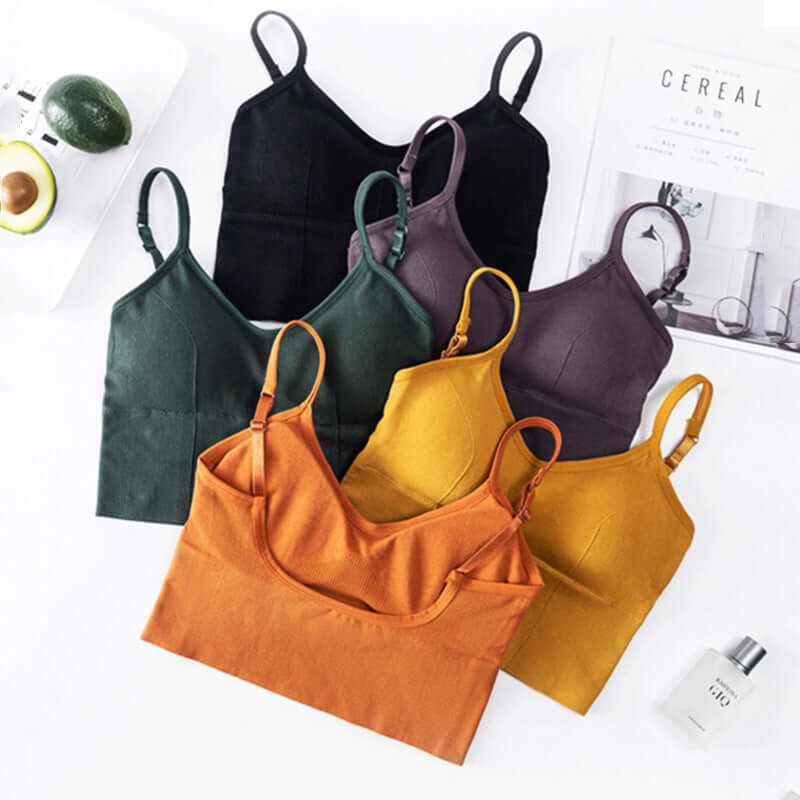 Live explosive card card with beautiful back sling sports underwear big U-shaped wrapped chest classic wild bottom bra woman