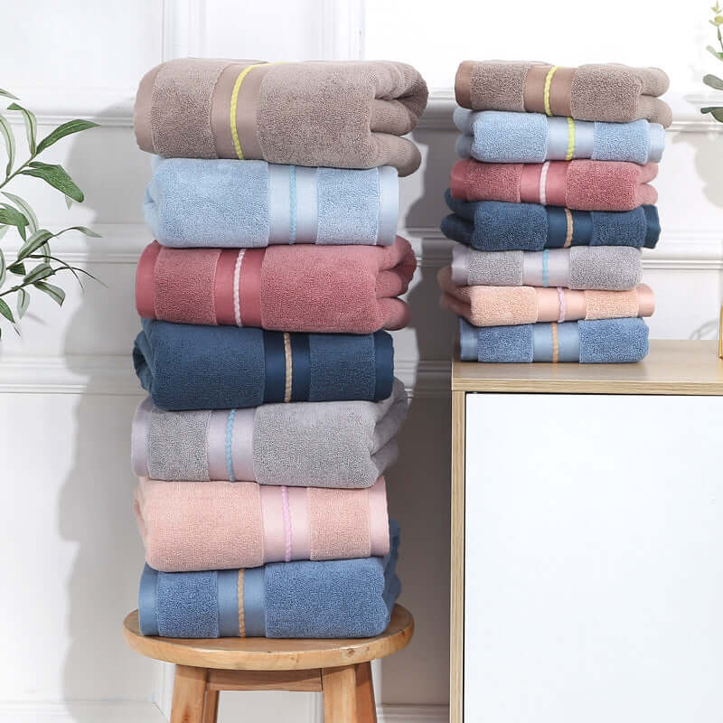 Bath towel cotton adult bath home soft water absorption men and women couple wrapped towel outdoors travel beach towel wholesale