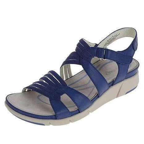 Large size sandals women's 2022 summer new thick-soled soft-soled Roman sandals webbing shoes