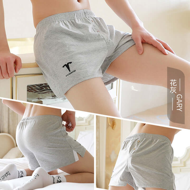 Stylish Loose Cotton Men's Shorts