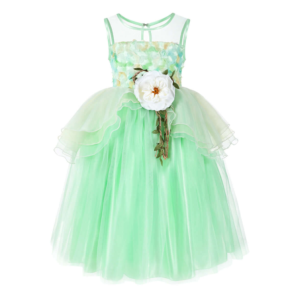 Frog prince princess tutu skirt halloween tiana Tiana cosplay costumes forest fairy tulle skirt