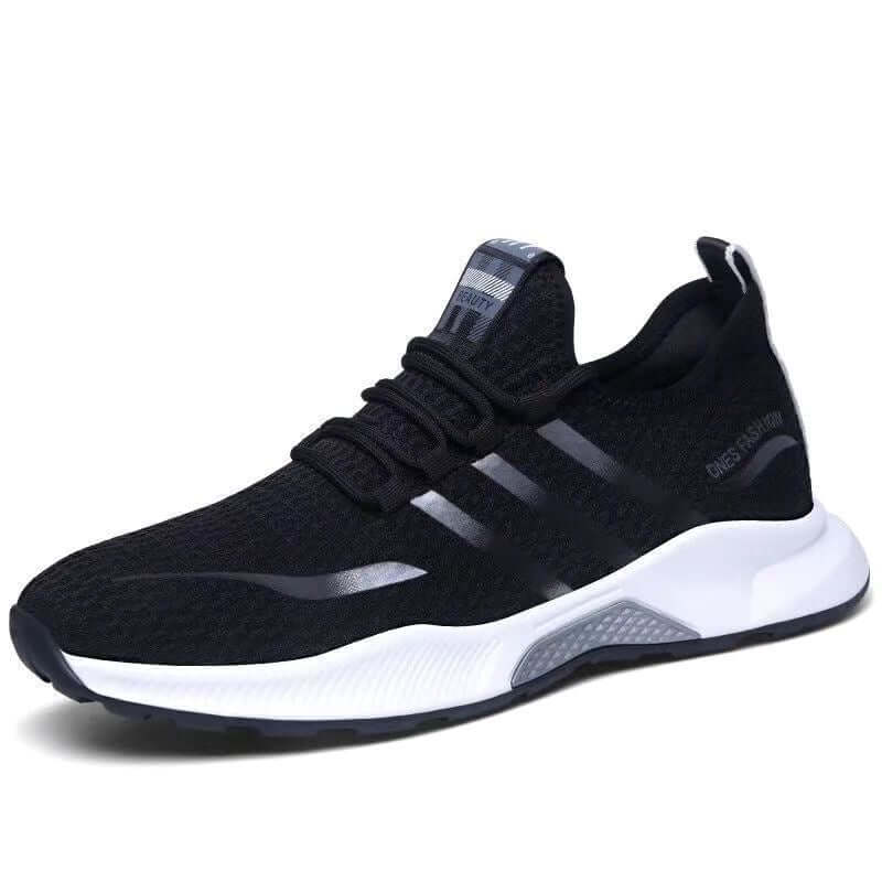 Men's Sneakers - Low Cut Lightweight Mesh Canvas