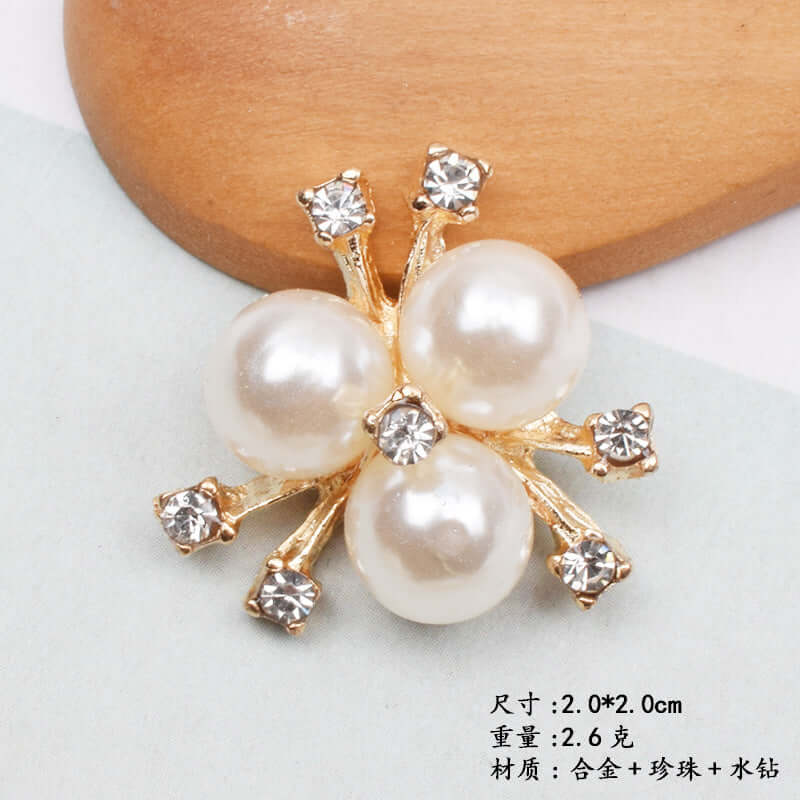 New net red jewelry cave shoes DIY accessories pearl bracelet perfume bottle decoration alloy hair accessories wholesale