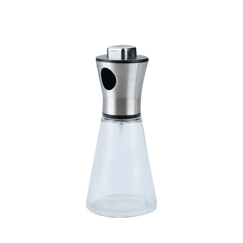 Oil spray bottle push type stainless steel oil bottle glass barbecue oil can sprayer seasoning bottle oil and vinegar bottle amazon