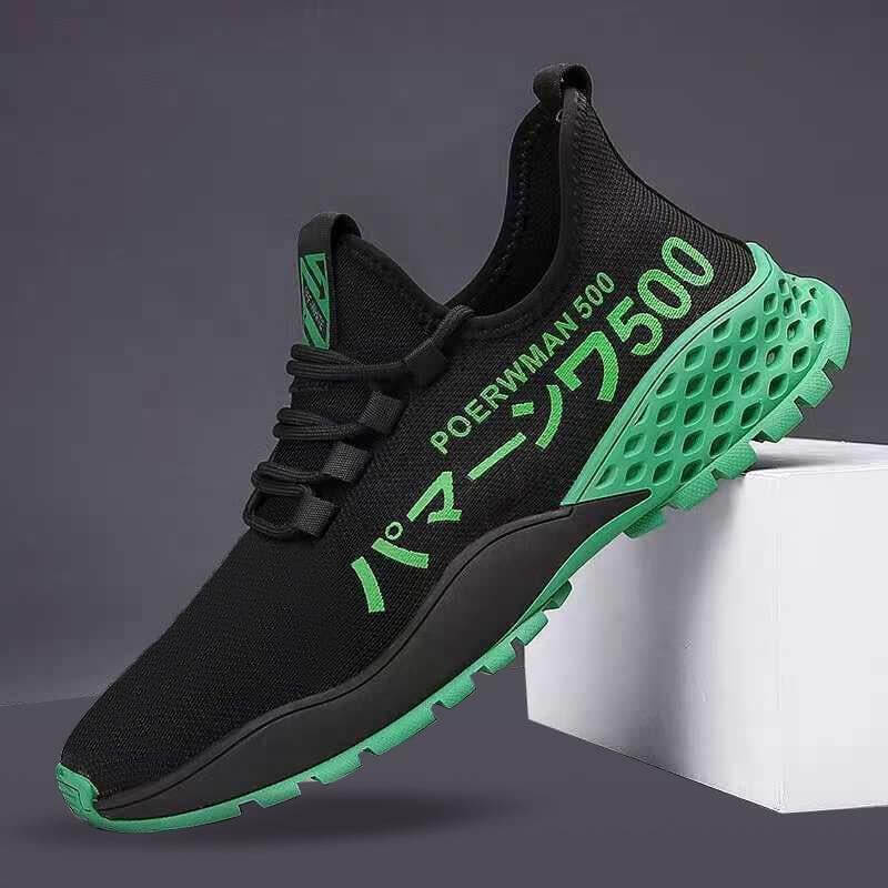 Men's shoes 2021 new spring breathable lightweight casual shoes Korean version of summer running shoes men's sports shoes