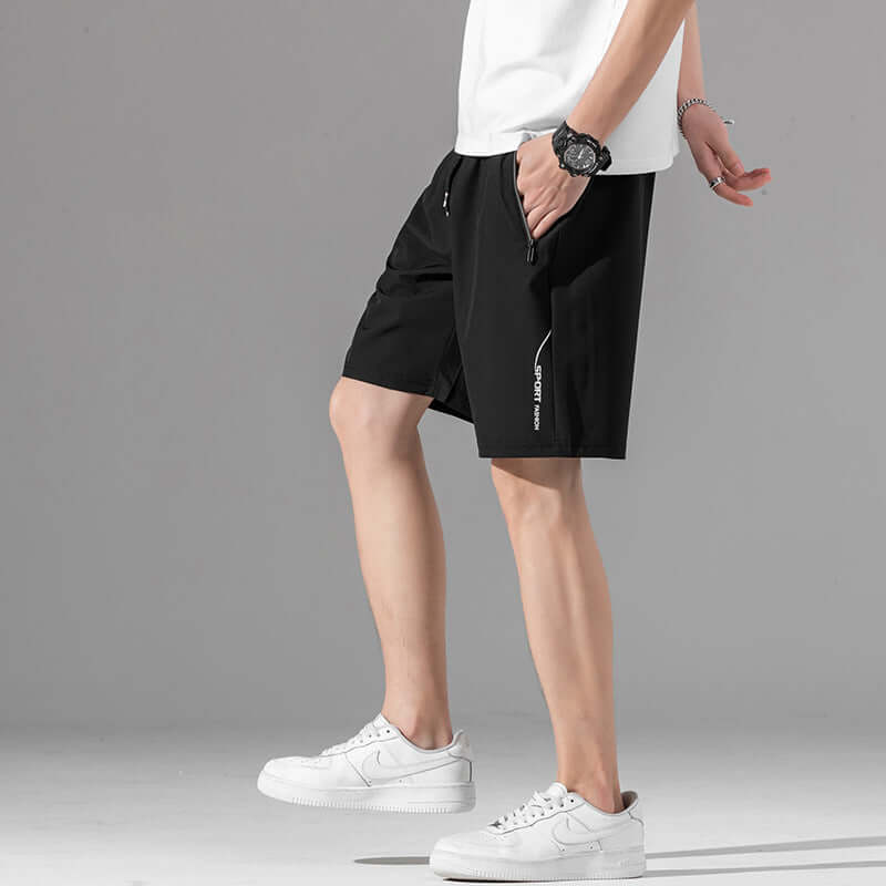 Shorts Male 2021 new men's casual pants summer loose sports fitness five-point speed dry outdoor large size run