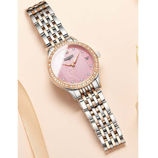 INS Japanese casual female temperament machine core butterfly buckle soil mechanical automatic watch mechanical watch ladies swim