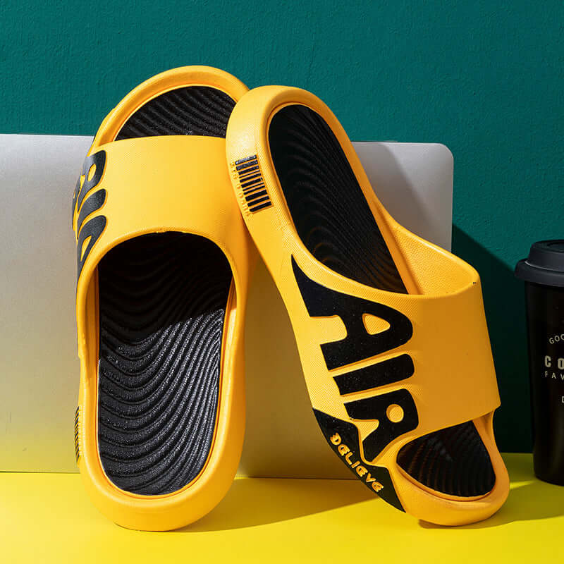 Slippery slippers summer outdoor wear home household indoor bathroom non-slip thick bottom trend outdoor wear sandals