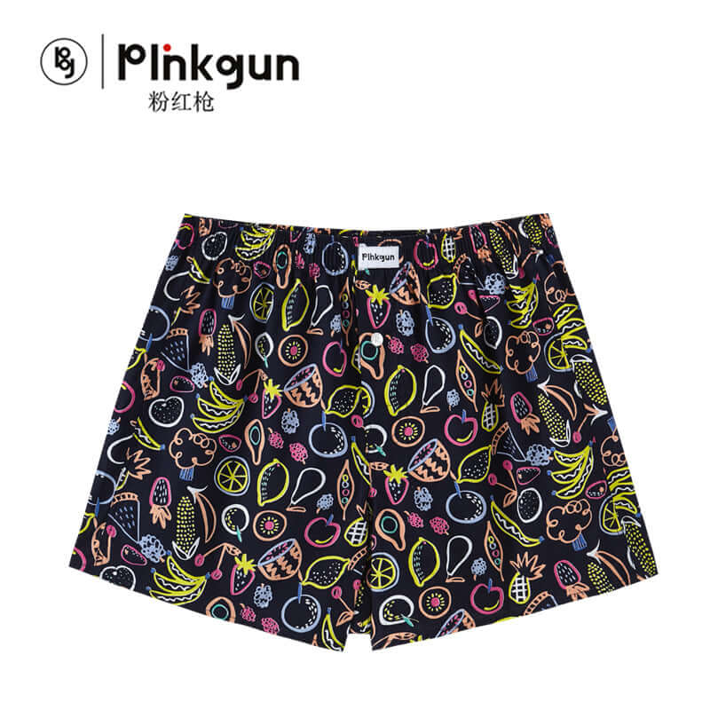 Cotton Print Loose Comfortable Shorts