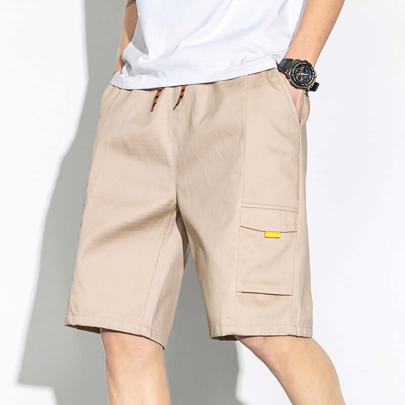 Take shorts men's summer 2021 trend loose five points sports pants tide card seven men's casual beach pants