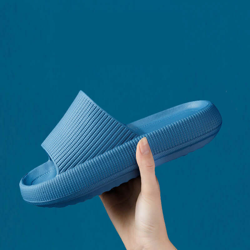 Men's and women's couples 4cm thick-soled slippers 2021 summer new men's indoor rubber and plastic slippers EVA women's slippers