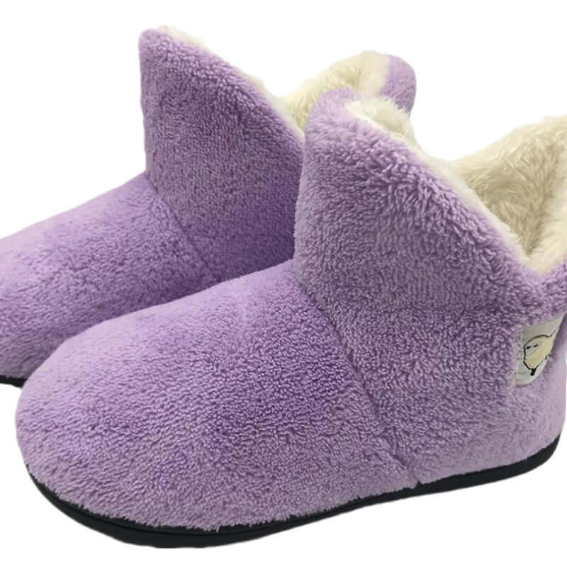 Cozy Memory Cotton High-Top Slippers