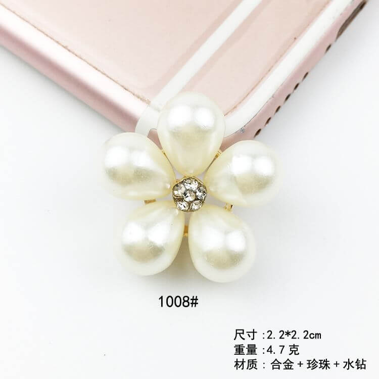 New net red jewelry cave shoes DIY accessories pearl bracelet perfume bottle decoration alloy hair accessories wholesale