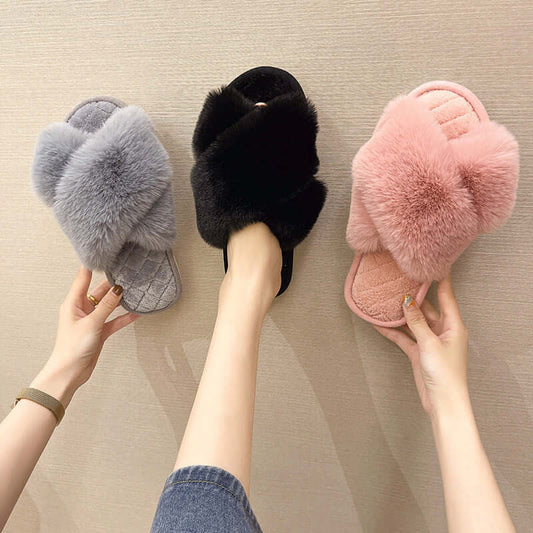 Cozy Plush Slippers - Anytime Comfort