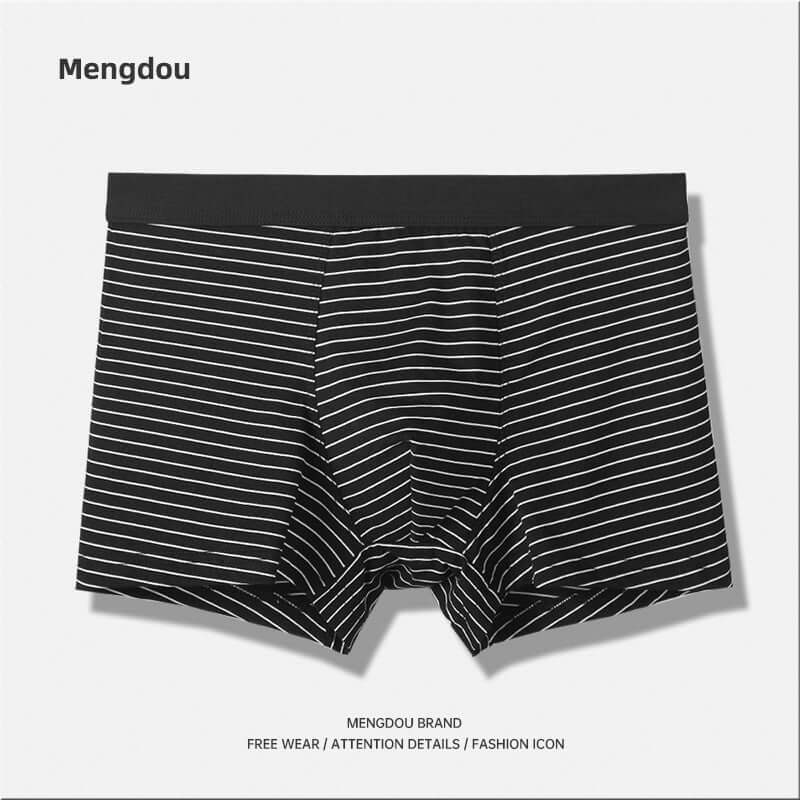 Men's Striped Four Corner Underwear