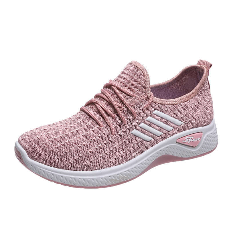 Summer women's shoes sports women's shoes old Beijing cloth shoes women's flying shoes Korean version casual running shoes mother shoes