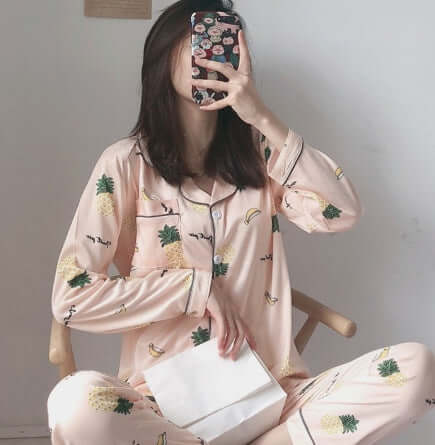 Women's Cute Milk Silk  Pajamas - Many Variations