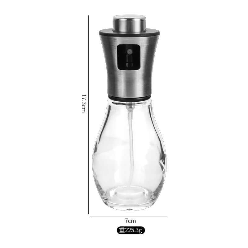 Oil spray bottle push type stainless steel oil bottle glass barbecue oil can sprayer seasoning bottle oil and vinegar bottle amazon