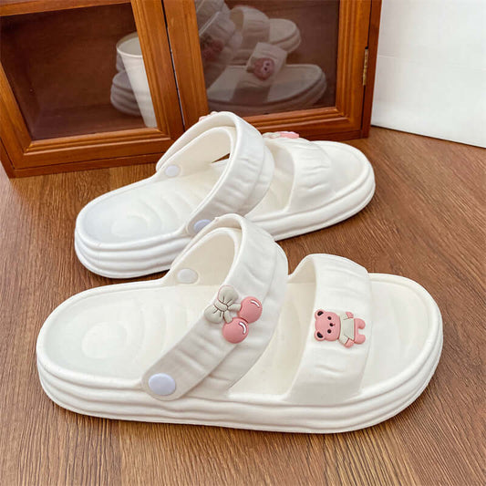 Women's Cute Cartoon Slippers-Non-Slip Thick Soled