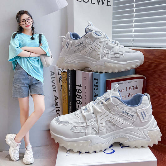 INS tide old shoes children 2021 autumn new breathable durian sneakers women increase running shoes 3502