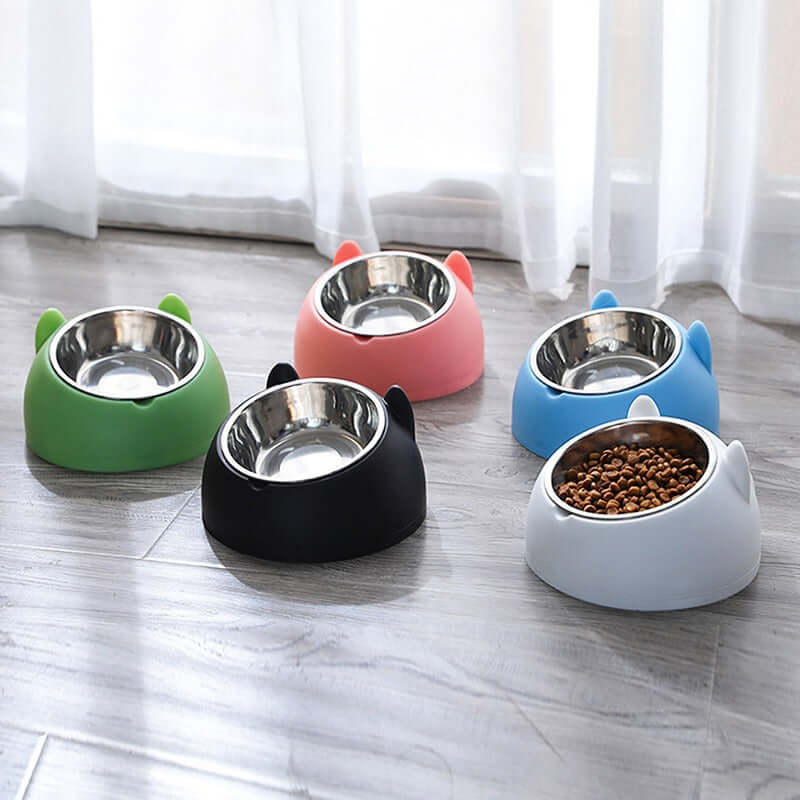 Stainless Steel Pet Feeder Creative Unique Design