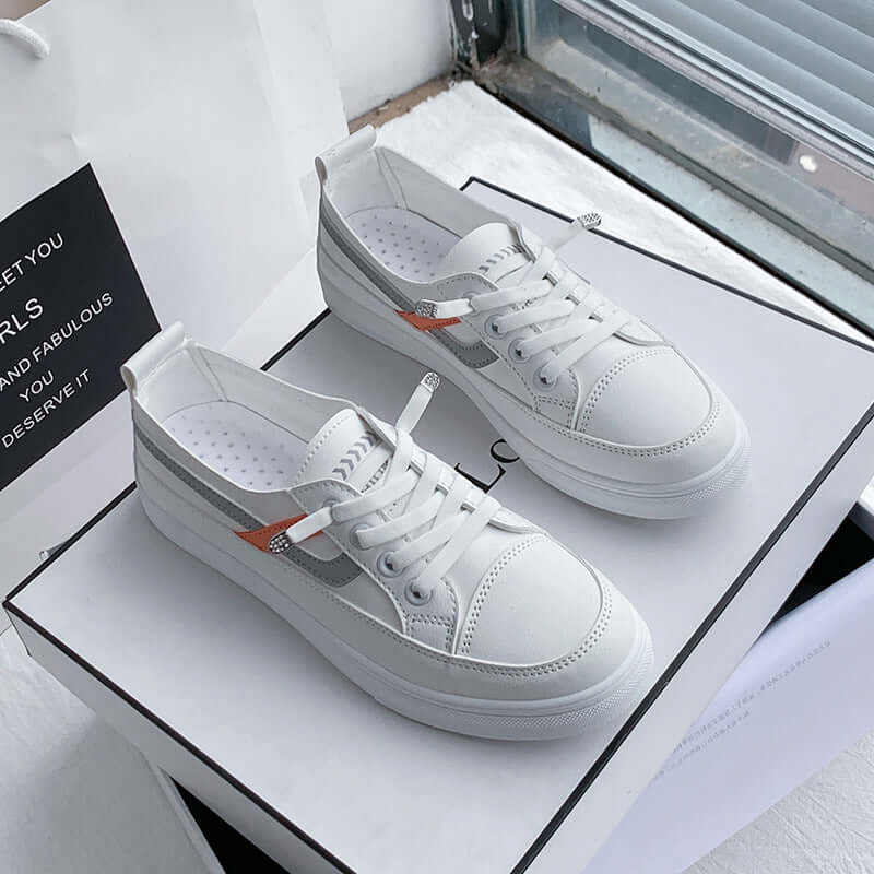 2021 summer new Korean students small white shoes female breathable mesh casual flat shoes INS tide shoes 2211